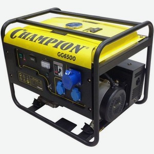 Бензиновый генератор CHAMPION GG6500, 220 В, 5.5кВт