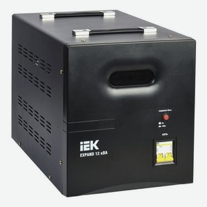 Стабилизатор напряжения IEK Expand, 9.6кВт черный [ivs21-1-012-11]