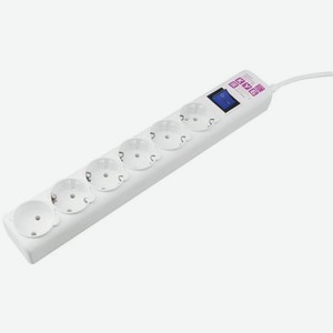 Сетевой фильтр PowerCube SPG(5+1)-16B-3М-WHITE, 3м, белый
