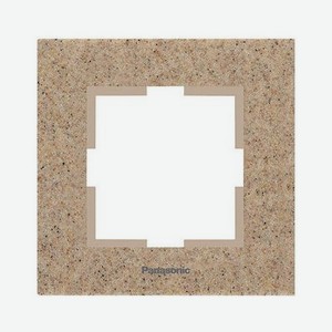 Рамка Panasonic Karre Plus (WKTF08013CS-RU) декор. 1x камень песчаник (упак.:1шт)