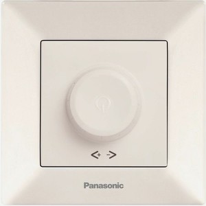 Диммер Panasonic Arkedia установка скрытая, управление механическое, IP20, бежевый [wmtc05282bg-ru]