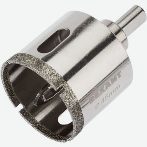 Коронка REXANT 92-0013, по кафелю/стеклу, 45мм, трехгранный, 1шт