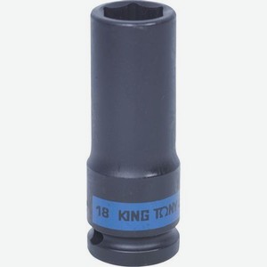 Головка торцевая для пневмоинструмента KING TONY 443518M