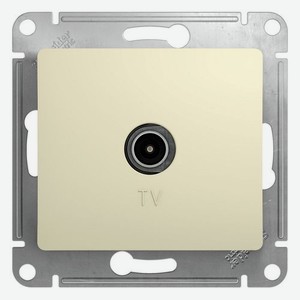 Розетка телевизионная Schneider Electric Glossa скрытая, IP20, бежевый [gsl000291]
