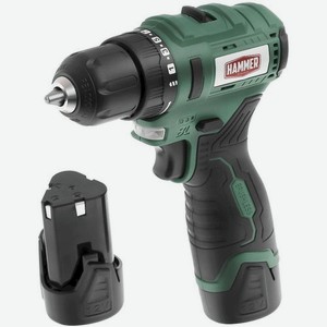 Дрель-шуруповерт Hammer ACD12BL 2Ач, с двумя аккумуляторами