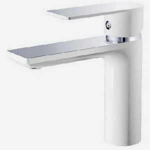 Смеситель для раковины (умывальника) HAIBA HB505-8 HB10505-8, белый/хром [HB10505-8]