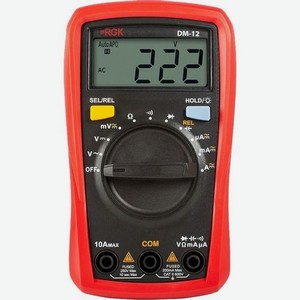 Мультиметр RGK DM-12 с поверкой [779630]