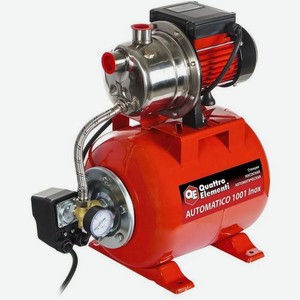 Насосная станция QUATTRO ELEMENTI Automatico 1001 Inox, поверхностный [910-218]