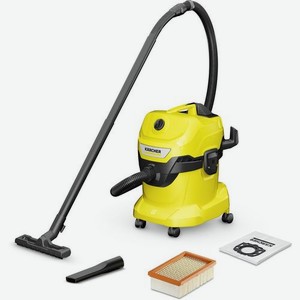 Строительный пылесос Karcher WD 4 V-20/5/22, желтый [1.628-201.0]