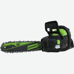 Цепная пила GREENWORKS GD60CS40K4, аккумуляторная, 60В, 4Ач, с одним аккумулятором [2006907ub]
