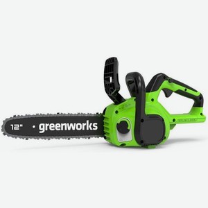 Цепная пила GREENWORKS GD24CS30, аккумуляторная, 24В, без АКБ, без ЗУ [2007007]