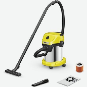 Строительный пылесос Karcher WD 3 S V-17/4/20, желтый [1.628-135.0]