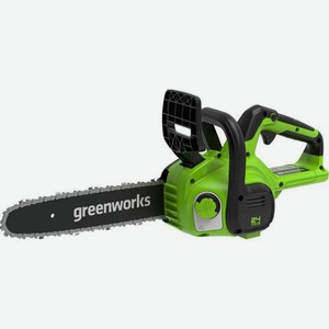 Цепная пила GREENWORKS G24CS25K4, аккумуляторная, 4Ач, с одним аккумулятором [2007707ub]