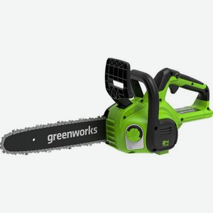 Цепная пила GREENWORKS G24CS25, аккумуляторная, 24В, без АКБ [2007707]