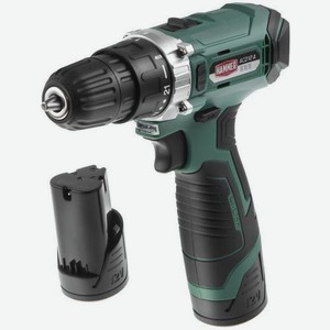 Дрель-шуруповерт Hammer ACD12A 1.5Ач, с двумя аккумуляторами [735855]