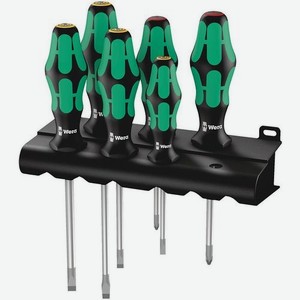 Набор отверточный WERA 334/6 Rack, 6 предметов [we-105650]