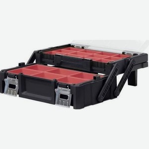 Ящик для инструментов KETER 18 Canti organizer STD EuroPRO, черный [17186819]