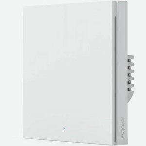 Умный выключатель AQARA Smart Wall Switch H1 EU, одноклавишный, белый [ws-euk03]