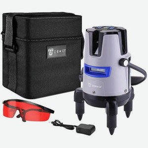 Уровень лазер. Deko LL57 PRO SET 1 2кл.лаз. 635нм цв.луч. красный (065-0103)