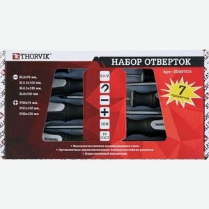 Набор отверточный THORVIK SDS07CO, 7 предметов [052293]