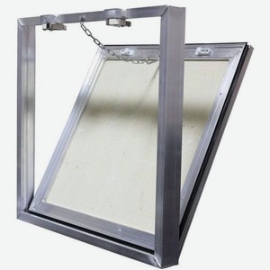 Люк ревизионный Lyuker Д 30/60 (545003) серый