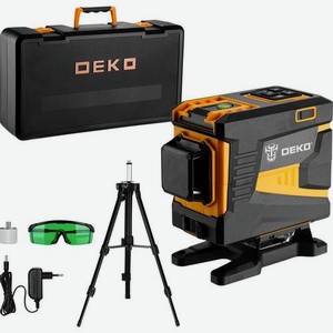 Уровень лазер. Deko DKLL12PG1 2кл.лаз. 515нм цв.луч. зеленый (065-0235-1)