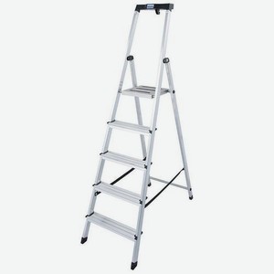 Стремянка Krause Monto Safety алюминий 5ступ. (128959)