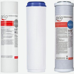 Комплект картриджей PRIO НОВАЯ ВОДА K600, 3шт