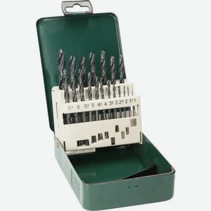 Набор сверл Bosch HSS-R, по металлу, цилиндрический, 19шт [2607019435]
