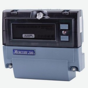 Счетчик электроэнергии ИНКОТЕКС Меркурий 200.02, 1-фазный, многотарифный, 5(60)A, CAN [32443]
