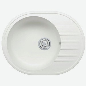 Кухонная мойка TOLERO Classic R-122, кварц, 45.5см х 57.5см, белый