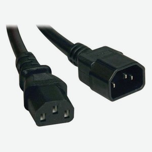 Шнур питания ITK (PC-C13C14-2M) C13-С14 проводник.:3x1.5мм2 2м 230В 10А (упак.:1шт) черный