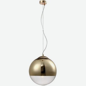 Светильник CRYSTAL LUX Helado SP1 D300, золотистый/прозрачный
