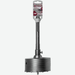 Коронка MONOGRAM 089-236, по бетону/кирпичу/камню, 120мм, SDS-MAX, 1шт