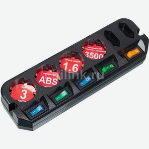 Сетевой удлинитель Most A16, 1.6м, черный [a16 1.6]