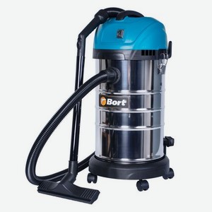 Строительный пылесос Bort BSS-1630-SmartAir, синий [91272294]