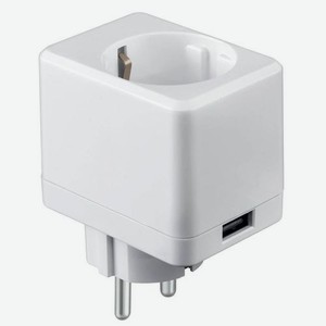 Умная розетка HIPER Iot P09 EU Wi-Fi белый