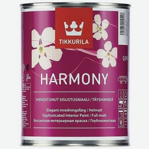 Краска Tikkurila Harmony 80960030110 бесцв. 0.9л