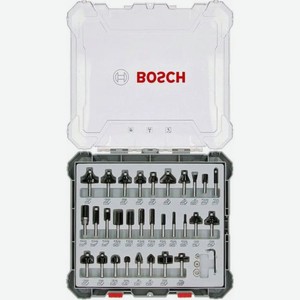 Набор фрез Bosch 2607017475, по дереву, 8мм, 30шт