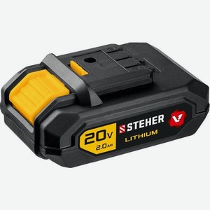 Батарея аккумуляторная STEHER V1-20-2, 20В, 2Ач, Li-Ion