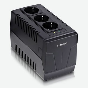 Стабилизатор напряжения SunWind AVR-1500 черный
