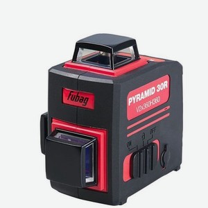Уровень лазер. Fubag Pyramid 30R V2х360H360 2кл.лаз. 650нм цв.луч. красный (31631)