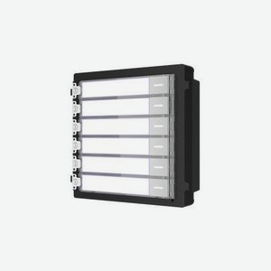 Модуль Hikvision DS-KD-KK для вызывной панели Hikvision серии DS-KD, черный, 1 шт.
