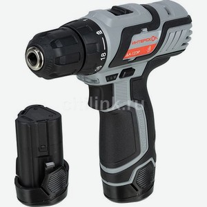 Дрель-шуруповерт Интерскол ДА-12ЭР 2Ач, с двумя аккумуляторами [434.2.2.20]