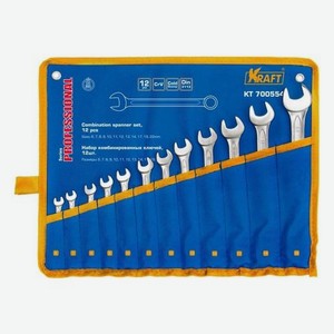 Набор ключей KRAFT KT 700554, 12 предметов