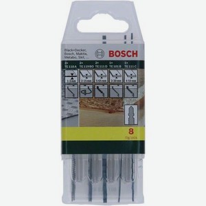 Набор пилок Bosch 2607019458, универсальные, 8шт