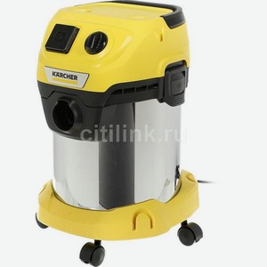 Строительный пылесос Karcher WD 3 P S V-17/4/20, желтый [1.628-190.0]