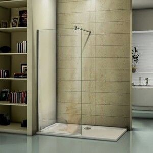 Душевой уголок Good Door Walk-In SP 100х90 прозрачный, хром (SP-100-C-CH)