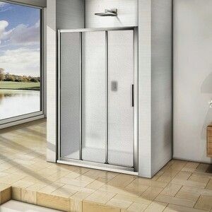 Душевая дверь Good Door Orion WTW 140x185 матовая Grape, хром (WTW-140-G-CH)