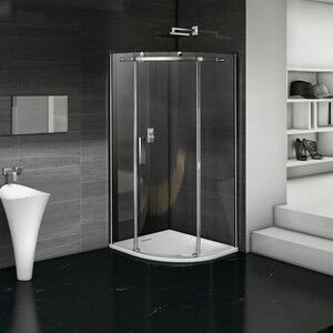 Душевой уголок Good Door Galaxy R 100x100 прозрачный, хром (R-100-C-CH)